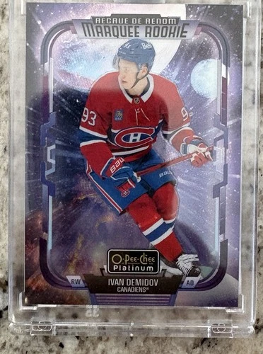 2025-26 O-Pee-Chee Platinum Marquee Rookie Cosmic #232 Ivan Demidov /65