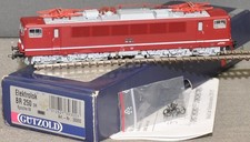 Gützold 39300 E-Lok  BR 250 182-3  DR  mit DSS  rot  DC  neuwertig  OVP  H0