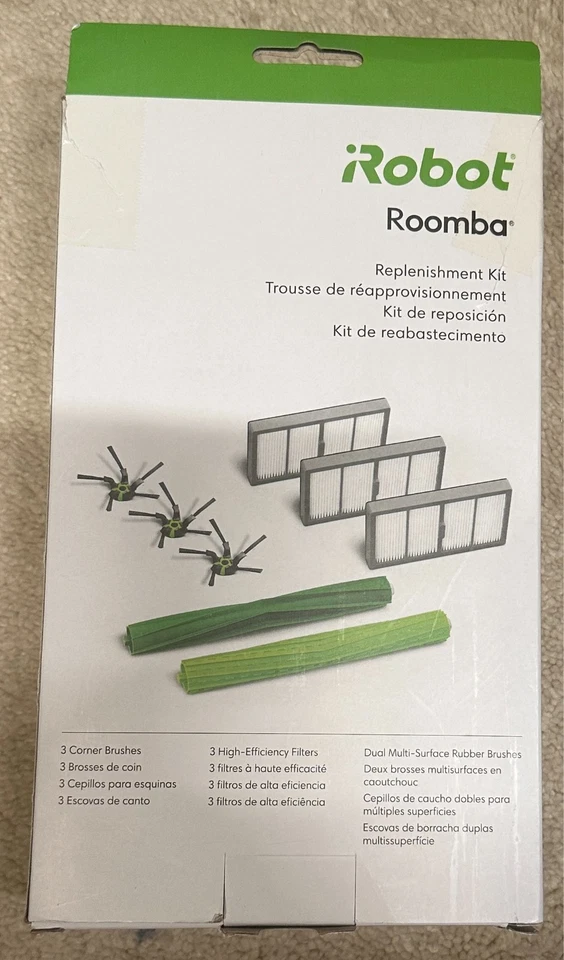 Piezas de repuesto auténticas - Kit de reposición serie Roomba® s, (3 filtros,... Foto 3 de 4