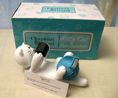 Chapman & Grand Kitty Cat Tape Dispenser - new in box - 7'' x 3''