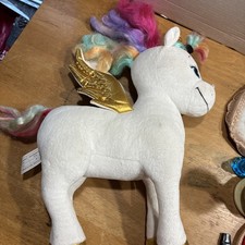Barbie Dreamtopia Rainbow Unicorn Pegasus Plush Doll Stuffed Animal - 17" Height