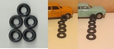048n. MERCURY 1/48-5 Gomme replica per/ Replica Tires/ Pneus replica medium cars