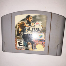 EA SPORTS NBA Live 2000 Nintendo 64 N64 NTSC-U/C E Rated NBA Live Series
