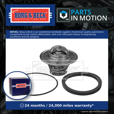 Coolant Thermostat fits PEUGEOT BOXER 230L, 230P 2.5D 97 to 01 8140.67 B&B New