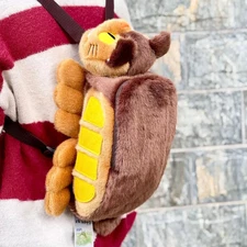 Studio Ghibli My Neighbor Totoro Cat Bus Backpack Plush Stuffed toy