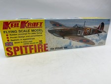 KEIL KRAFT Flying Scale Model KK0040 Balsa Wood Spitfire