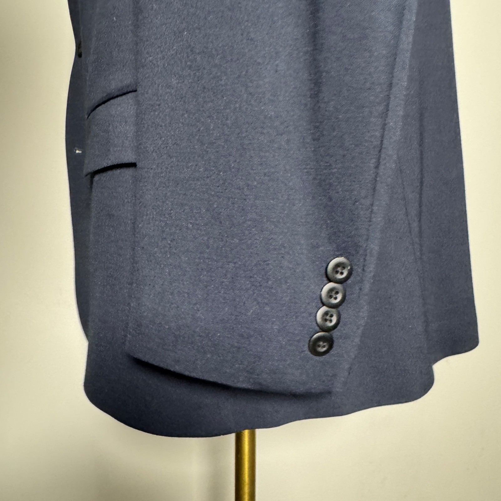 EXPRESS Performance Classic Navy Blue Blazer Jack… - image 2