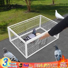 Pigeon Trap Cage, Pigeon Cage, Portable Escape-Proof Pigeon Trap Cage