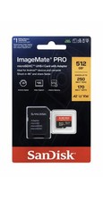 BRAND NEW / SEALED - SanDisk 512GB ImageMate Pro microSDXC UHS-1 Memory Card