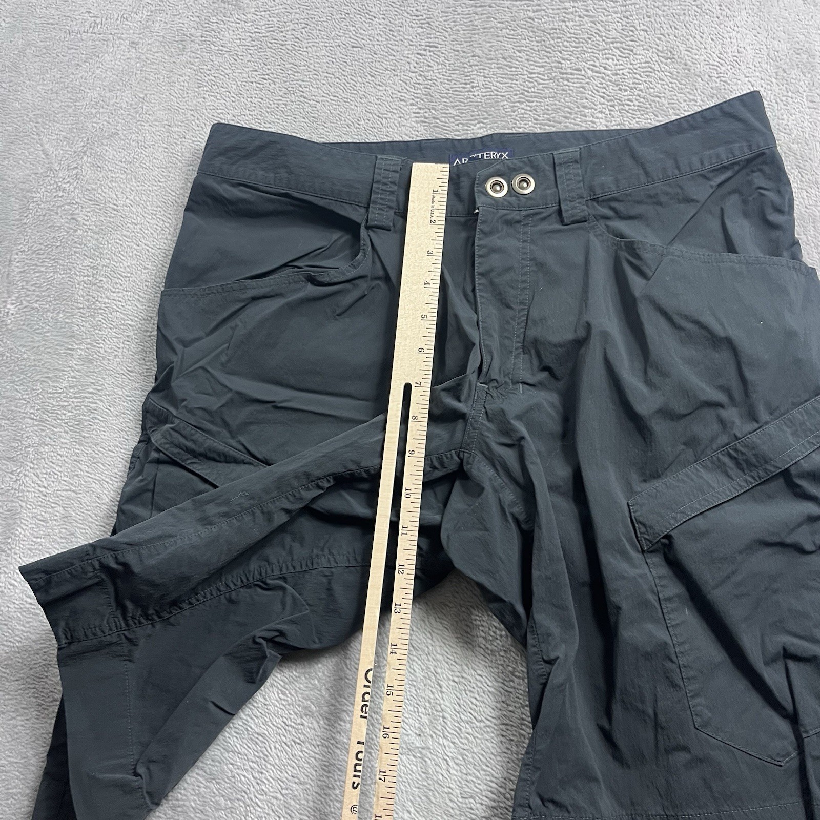 Arc'Teryx Shorts Mens 34 Army Gray Rampart Outdoors Hiking Cargo Lightweight thumbnail 4