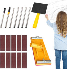Drywall Pole Sander - with Extendable Rod Hand Tools - Floor Hand Sander Sanding