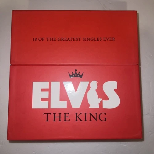 Elvis Presley 18 of the Greatest Singles Ever Vinyl- Open box sealed vinyls