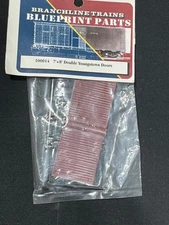 HO Branchline Part Sliding Box Car Double Youngstown Doors 7' & 8' New Old Stock
