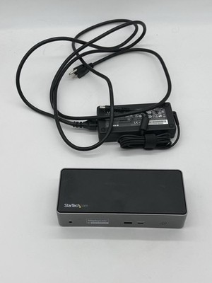 Startech DK31C4DPPD USB-C Universal Docking Station 4K HDMI Unit & Power!
