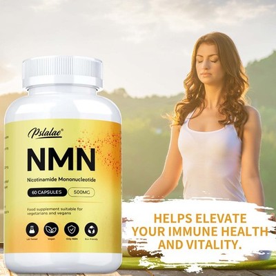 NMN 60pcs,Supports Brain and Heart Health,Improve Mental Clarity,Provide Energy