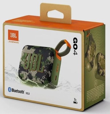 JBL GO 4 Bluetooth Lautsprecher Box in Squad wasserfest tragbar kabellos OVP