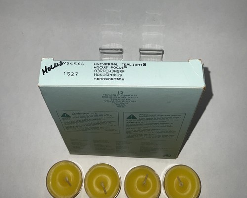 12 PartyLite Hocus Pocus Duft Teelicht Kerzen V04506 - Bild 3 von 4