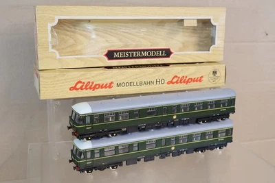 Liliput TRIX 1025/1 2 Voitures BR Class 124 Locomotive Vapeur DMU Pennine - Photo 1/4