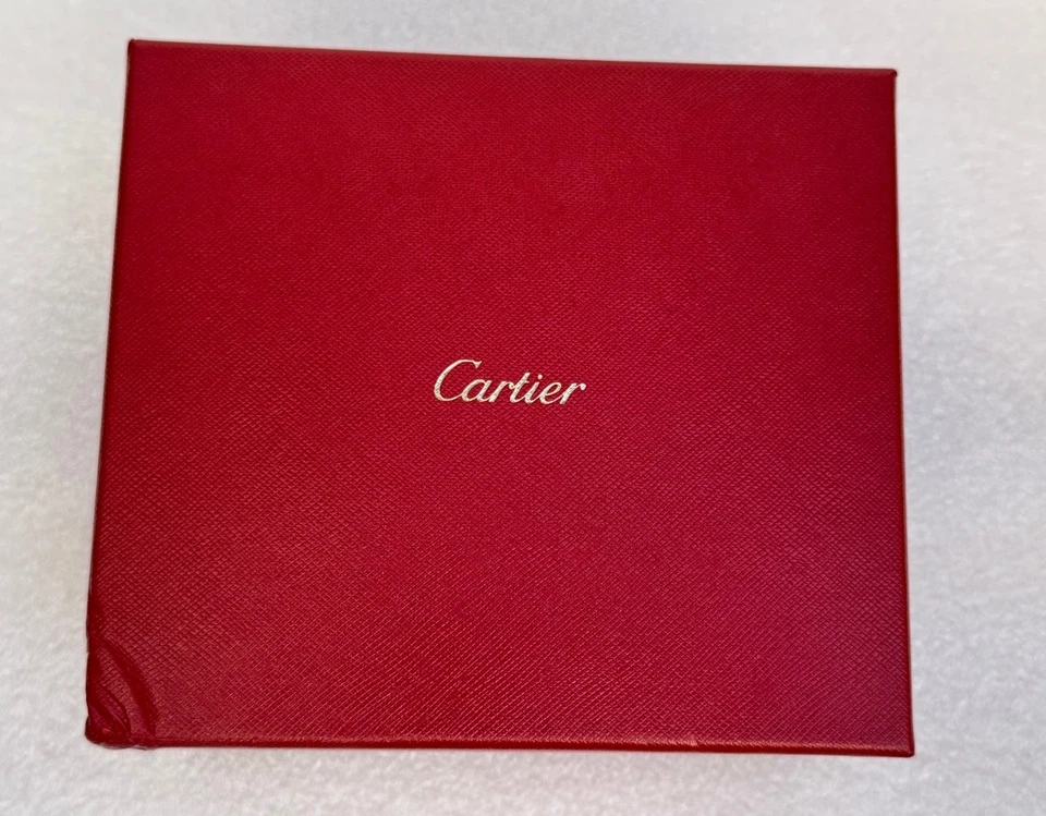 Caja CARTIER Auténtica Caja Reloj Cartier Original Genuina Caja Cartier Foto 3 de 4