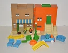 Vintage 1984 Sesame Street Hooper's Store Playset House Child Guidance W Box