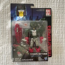 TRANSFORMERS 2015 Generations Titans Return SKULLSMASHER & GRAX Headmasters