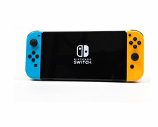 Nintendo Switch V1 32GB  Console with Orange and Purple Joy-Cons