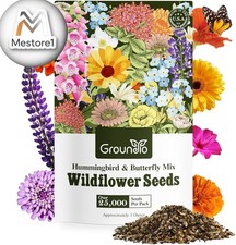 Wildflower Seeds Hummingbird and Butterfly Mix 1 Ounce, No Filler, 24 Varieties 195.36 per gallon