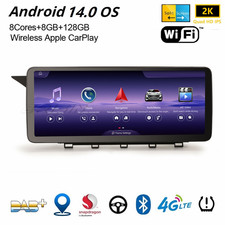 12,3" 8+128GB Android 14 CarPlay Autoradio Navi Mercedes GLK Klasse X204 NTG 4.0