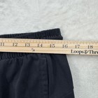 Adidas Joggers Mens Large Black 3-Stripe Mesh Panel Tapered Athletic Pants