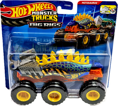 Mattel Hot Wheels  Monster Trucks Big Rigs LKW JCH43 Motosaurus