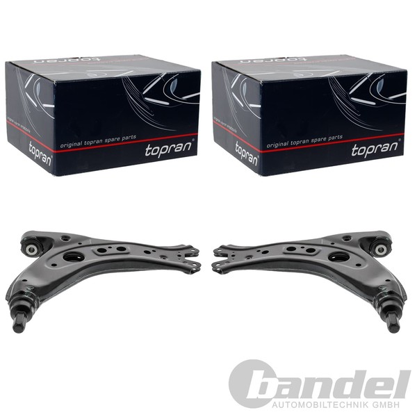 2X Topran Querlenker Vorne Passend FüR Seat Cordoba Ibiza Skoda Fabia Roomster V-image