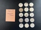 1964 P Roosevelt Dimes 90% Silver Circulated [Lot of 15]
