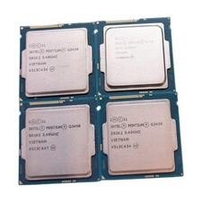 Lot of 4 Intel Pentium G3450 3.40 Ghz LGA 1150 4th gen CPU Processor