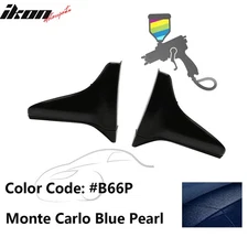 Fits 00-09 S2000 Side Skirts Guard Strakes Splash #B66P Monte Carlo Blue Pearl