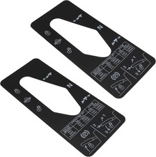 M127539 Shift Quadrant Label for John Deere Diesel Gator Utility Vehicle 2PCS