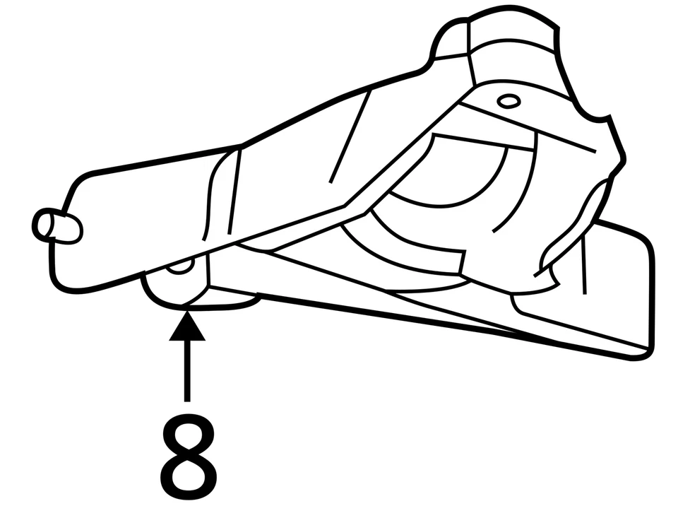 SE ADAPTA A DODGE DAKOTA DURANGO 1997-2004 BRAZO CONTROL INFERIOR 52106116AA - NUEVO OEM Foto 3 de 3