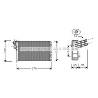 WäRmetauscher Innenraumheizung FüR VW Golf IV 1J1 Variant 1J5 9C1 1C1