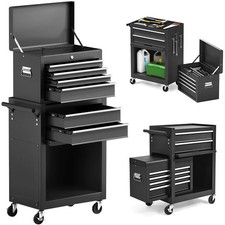 Black 6 Drawer Heavy Duty