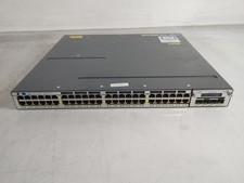 Cisco Catalyst WS-C3750X-48T-S 48x 1GbE 4x 10G SFP Managed Switch
