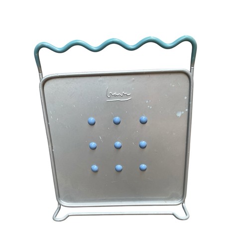 Michael Graves Iron Rest Target Postmodern PoMo 2000 - Stainless Steel Blue