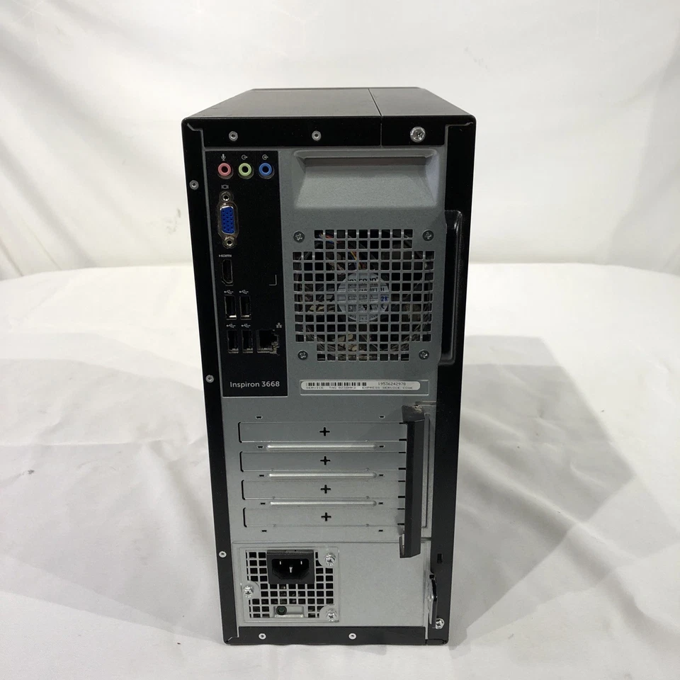 Dell Inspiron 3668 MT Intel core I3-7100 3.9 GHz 8 GB ram 1 TB HDD/Win 10 - Image 4 of 4