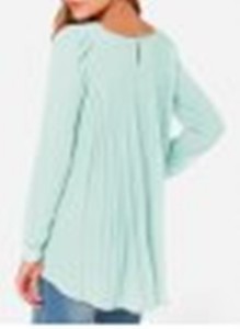 mint long sleeve top