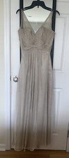 Latte Colored Formal Gown - Prom / Bridesmaid / Wedding - Size 6 - NWOT