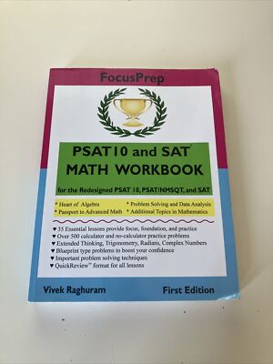 PSAT 10 and SAT Math Workbook