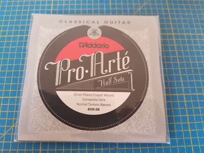 D'Addario SCN-3B Pro-Arté Silver Plated Copper Wound Normal Tension