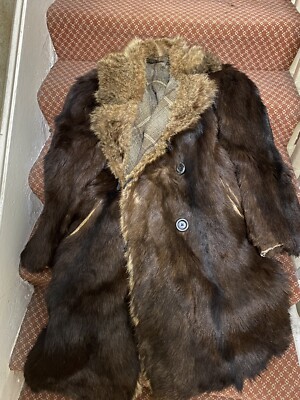 ジャケット・アウター 1920s French antique fur coat 1920s French antique fur coat