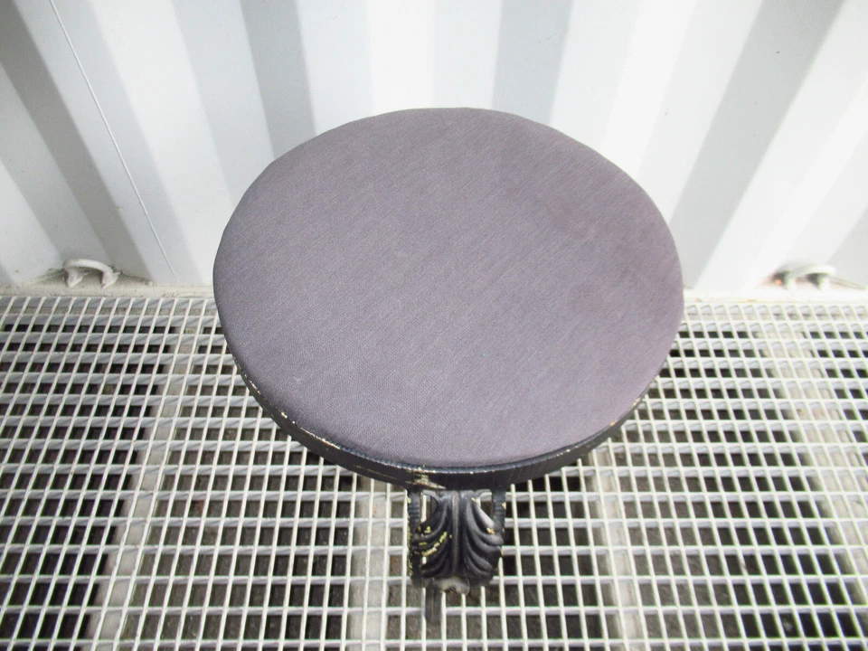 ANCIEN POUF TABOURET A VOLUTE FER FORGÉ MARTELÉ-DE PIER LUIGI COLLI-ANNÉE 50-N°4 - Photo 2/4