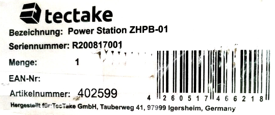 Power Station ZHPB-01 Liegestützgriffe push up Marke: tectake Artikelnr.: 402599