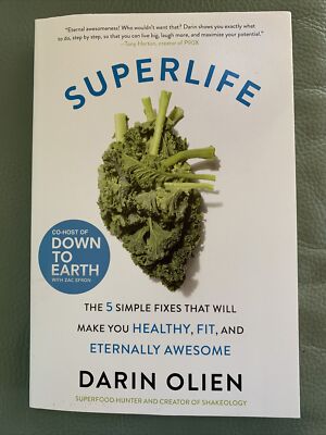 Brand New SuperLife Paperback Book Darin Olien