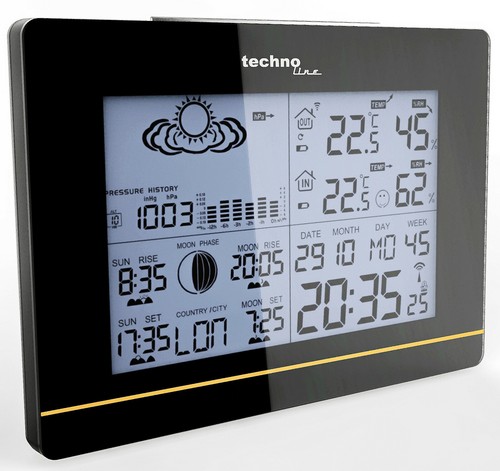 Technoline WS 6750 moderne Wetterstation mit Vorhersage von Wettersituation - Bild 6 von 6